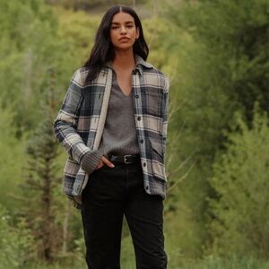 Jenni Kayne Shearling Lined Farmhouse Jacket